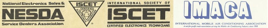 NESDA logo ISCET-trilogo ISCET logo IMACA logo